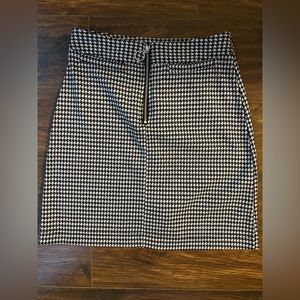 XS Twik Checkered Mini Skirt